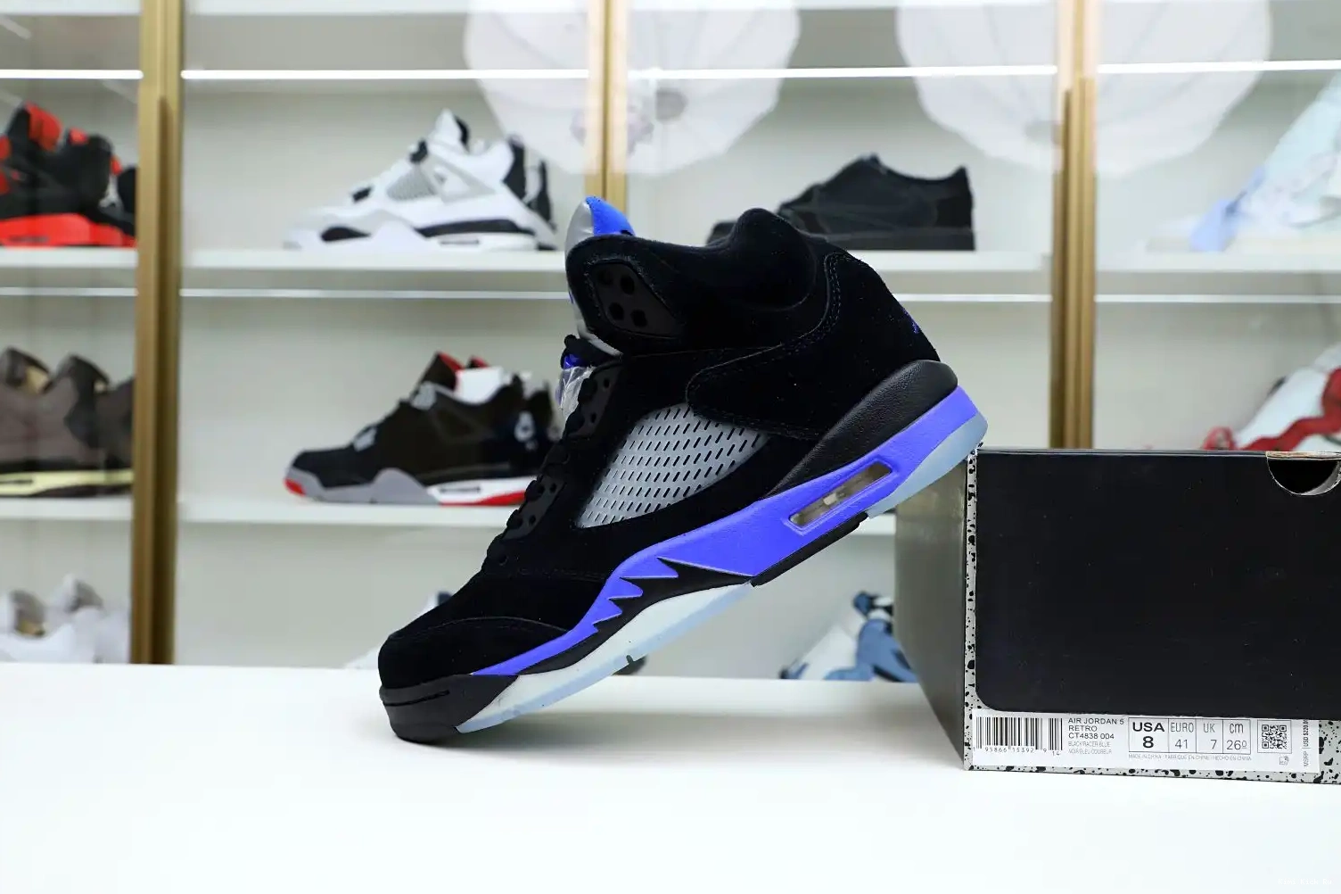 RETRO AIR BLUE' JORDAN Kimikick 5 AIR 'RACER JORDAN 0824
